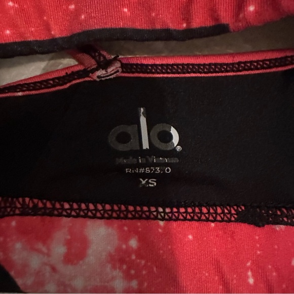 ALO Yoga Volcano Space Goddess Strappy Back Sports Bra - Picture 5 of 5